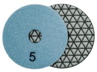 Алмазные гибкие шлифовальные круги JANE Pads 5-STEP №5 D100
