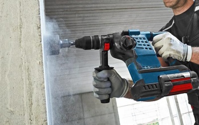 Коронка по бетону SDS Plus 120мм в сборе с державкой