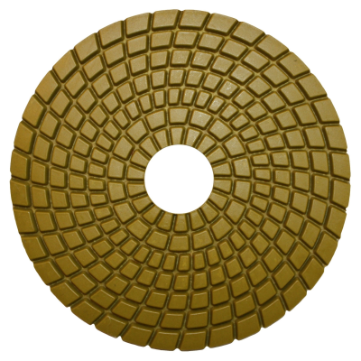 Диски полировальные эластичные PREMIUM W ALMIR D100/№50 (Премиум W АЛМИР) для мрамора и гранита (с водяным охлаждением)